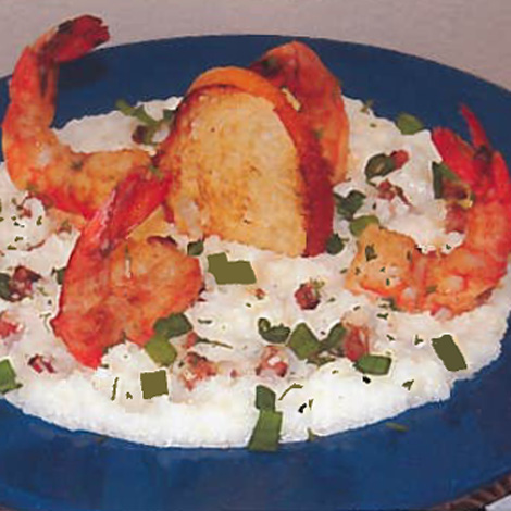 Shrimp Andouille Grits